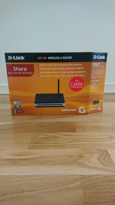 D-Link wireless G router DIR-300