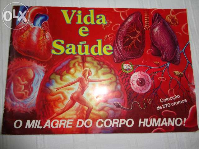 Caderneta vida e saúde - o milagre do corpo humano