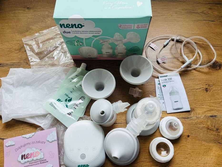 Podwójny laktator elektroniczny Neno Due