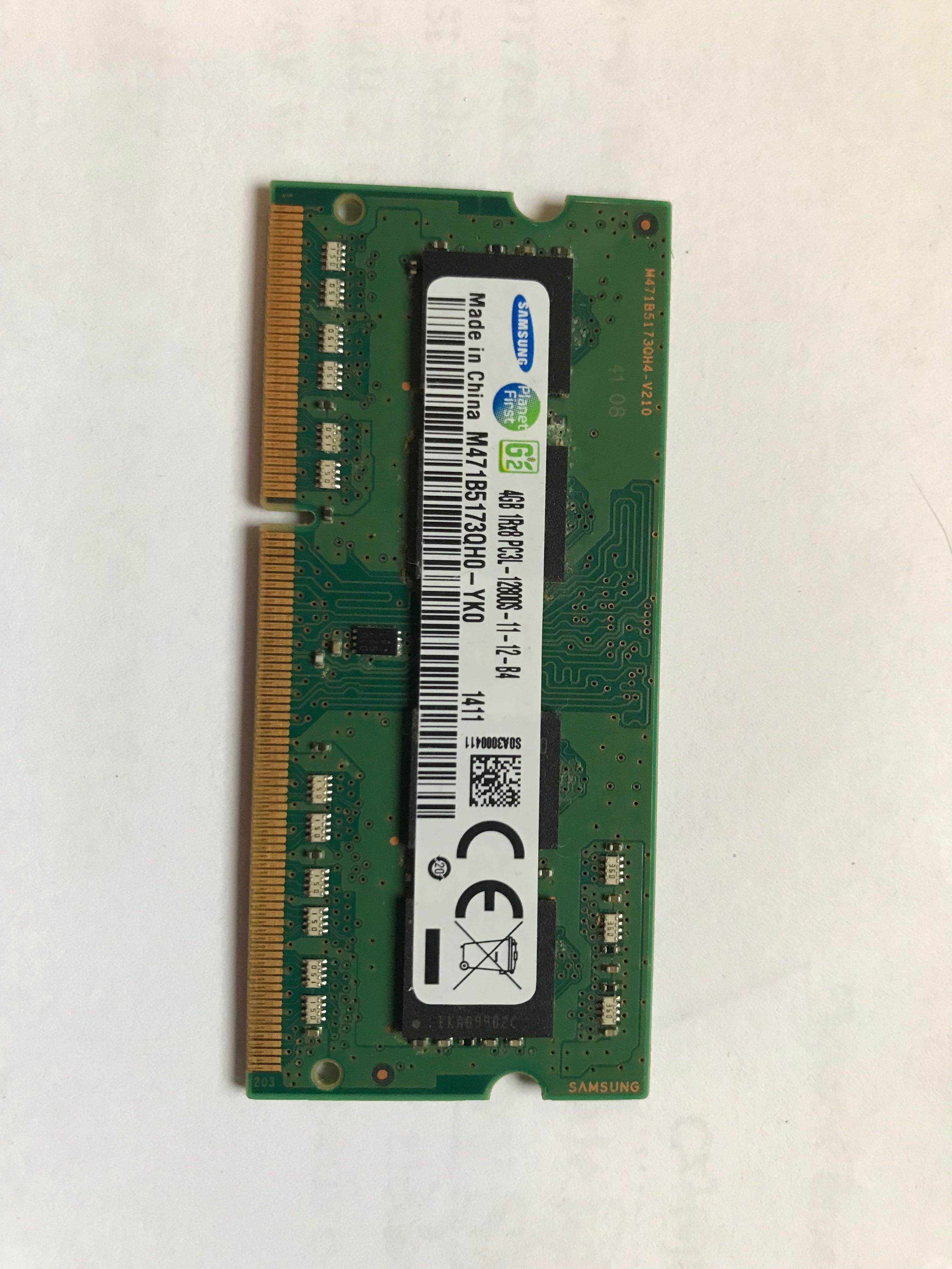 Pamięć RAM DDR 3 4GB PC3L-12800U-11-12-B4