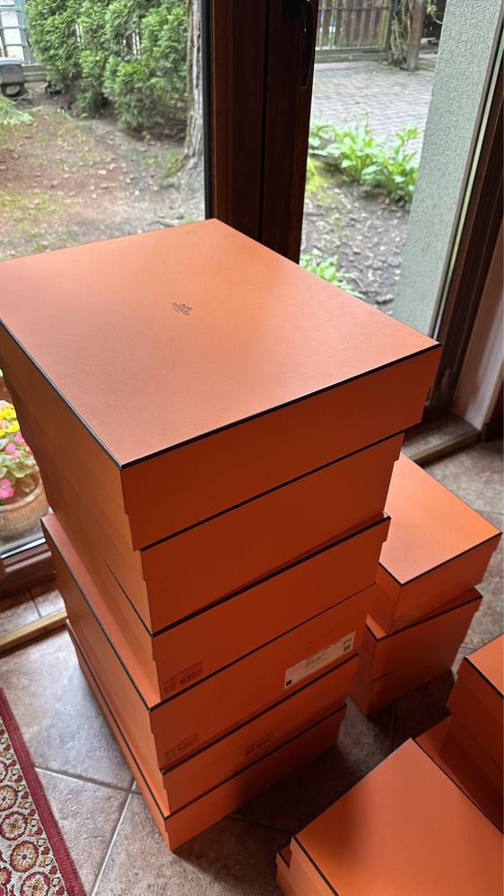 Oryginalne pudełko HERMES duże - karton