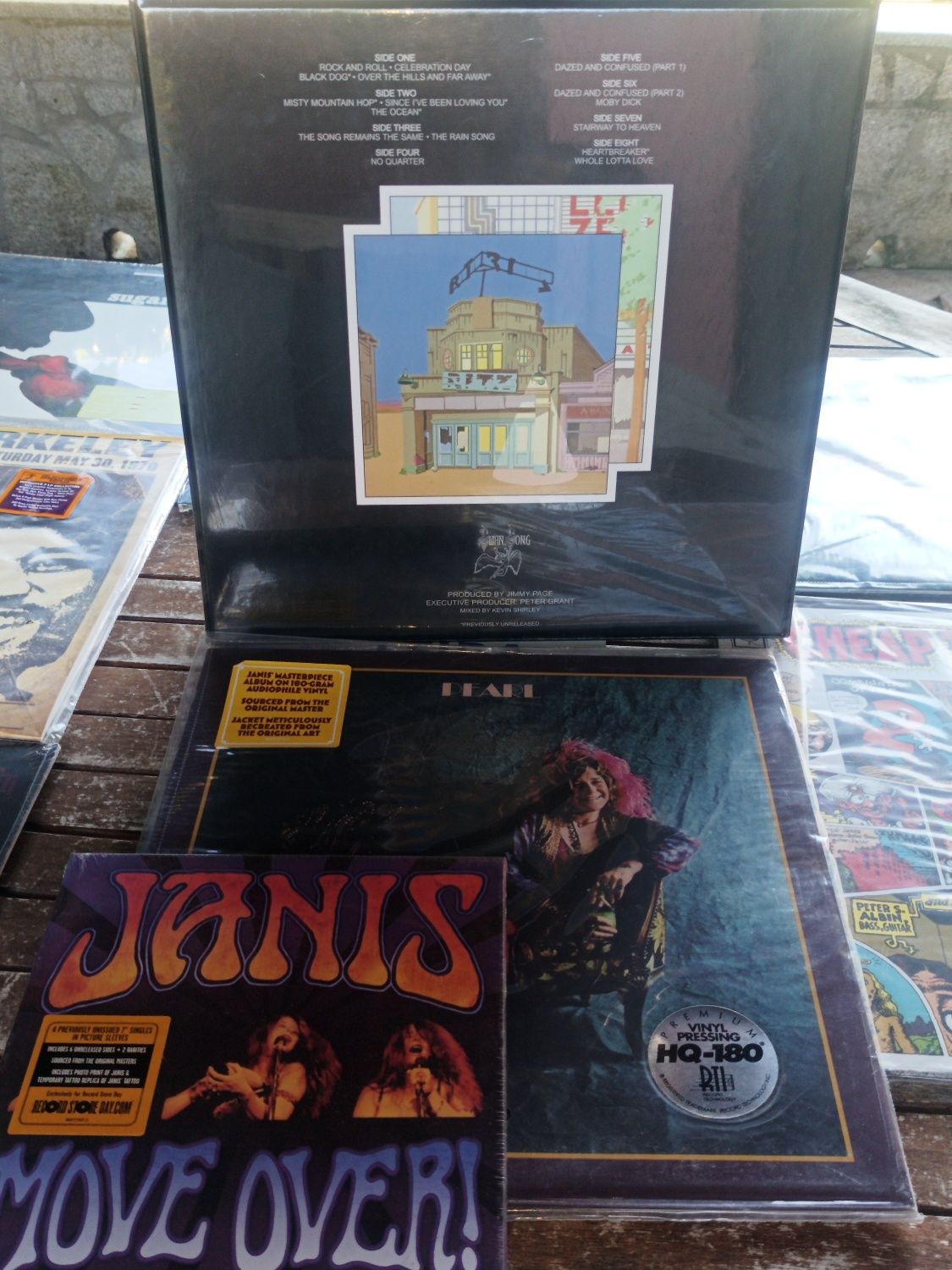 Vinil Box LP Led Zeppelin - The Song Remains The Same