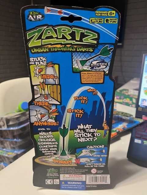 ZING Lotka strzała do rzucania Zartz 2 sztuki
