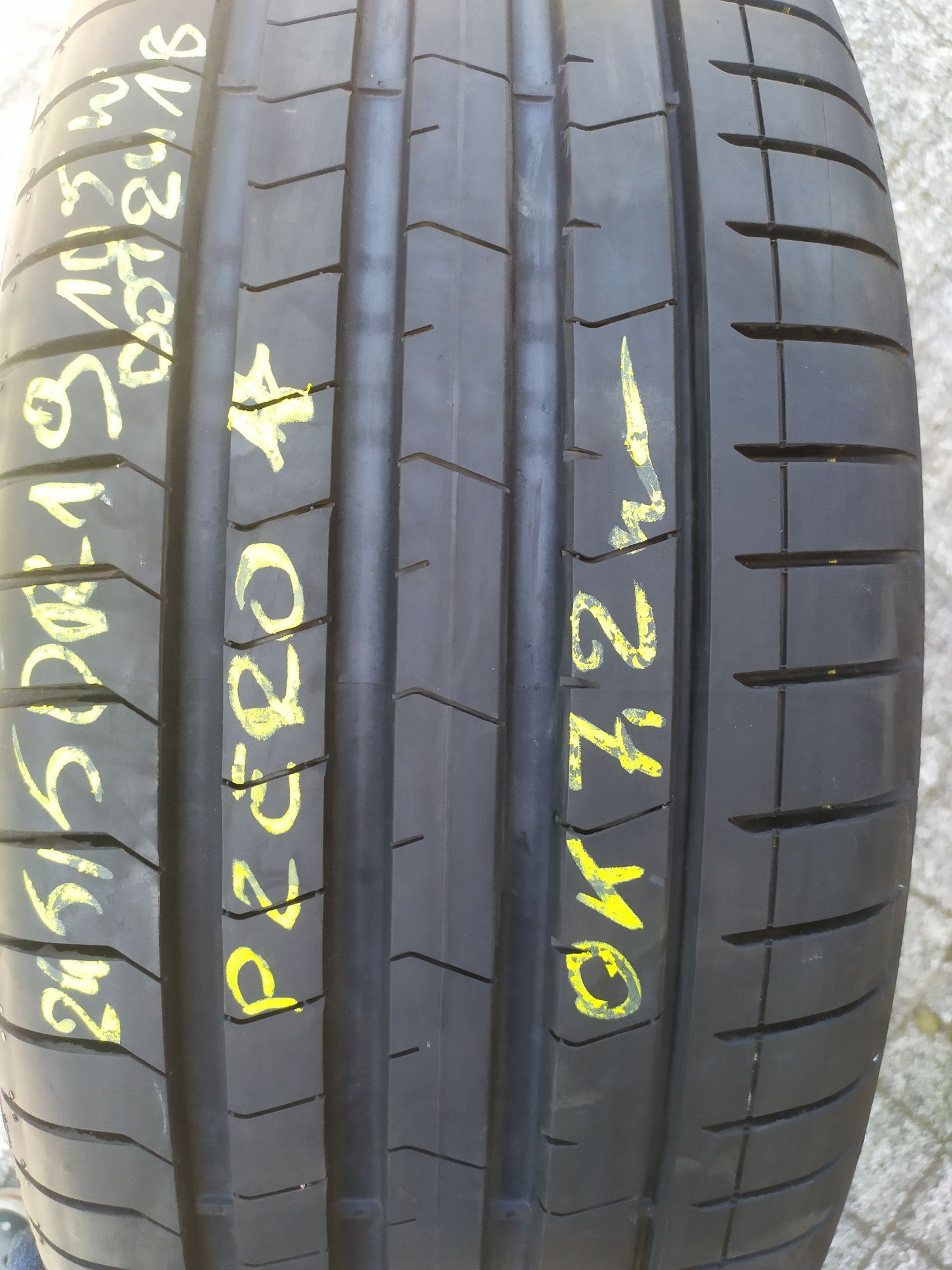 1x Pirelli Pzero * 245/50R19 105W XL 1 sztuka pojedyncza BMW