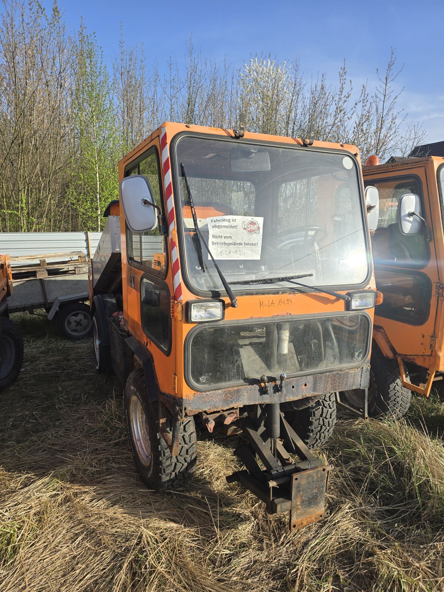 Ladog G129 4x4 hydrostat platforma sadownicza samojezdna baza
