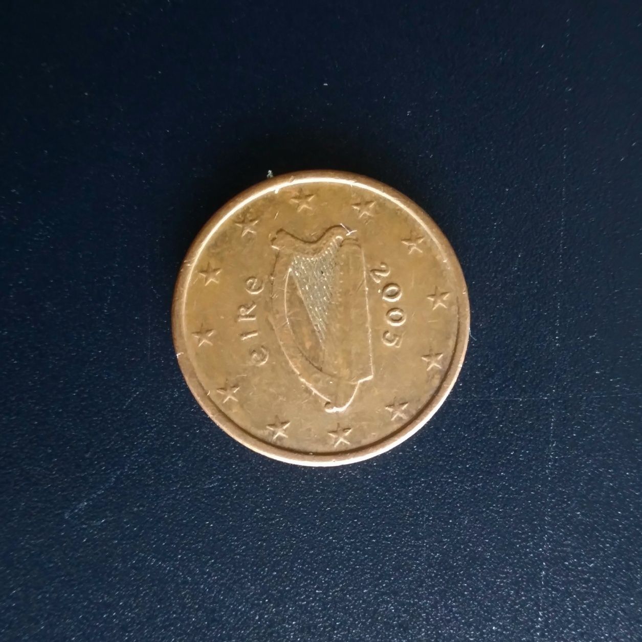 Moedas raras de 1 eurocent de Irlanda