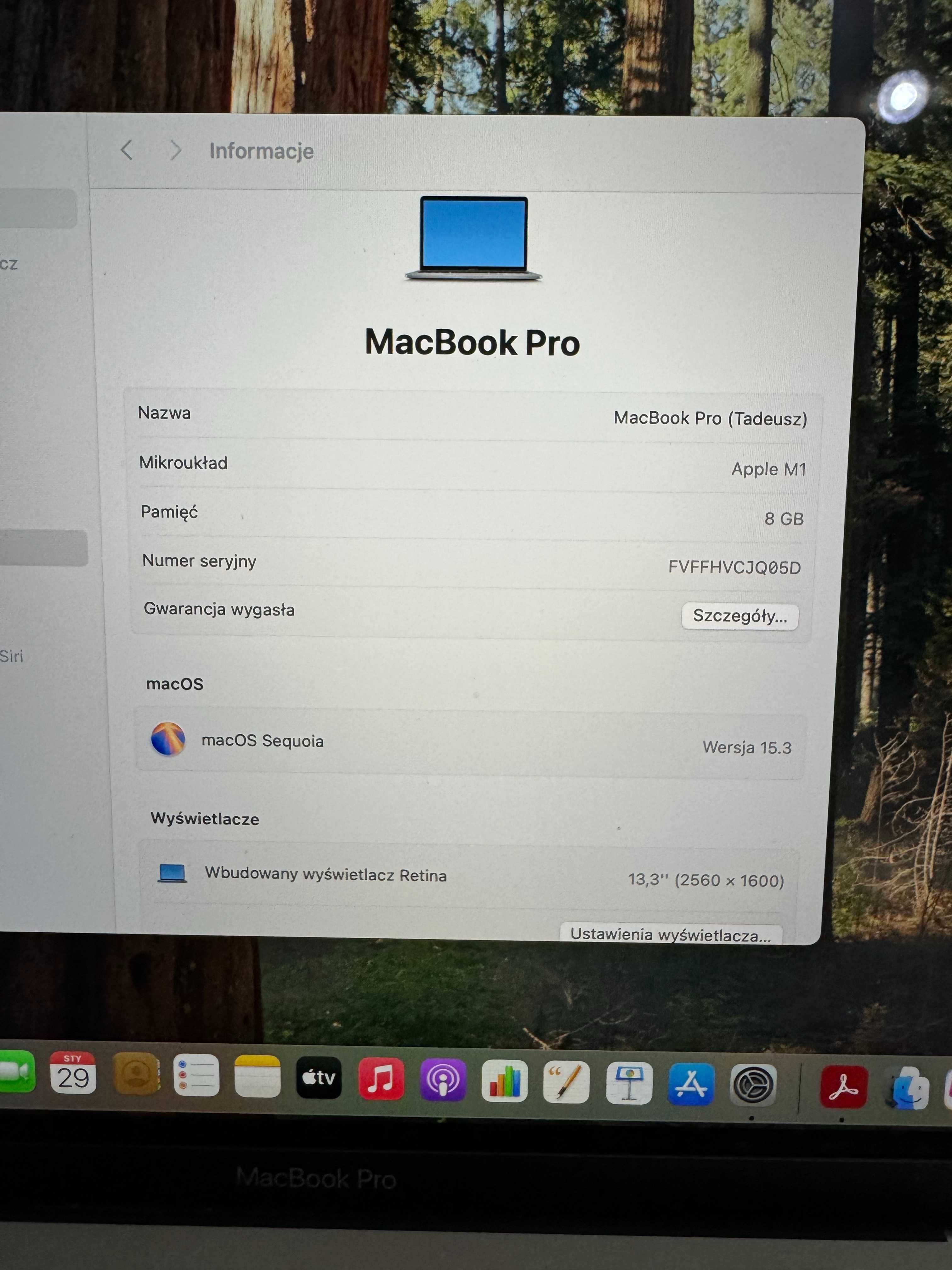 Macbook Pro 13" M1