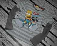 Bluzeczka Bart Simson firmy Reserved, rozmiar 134