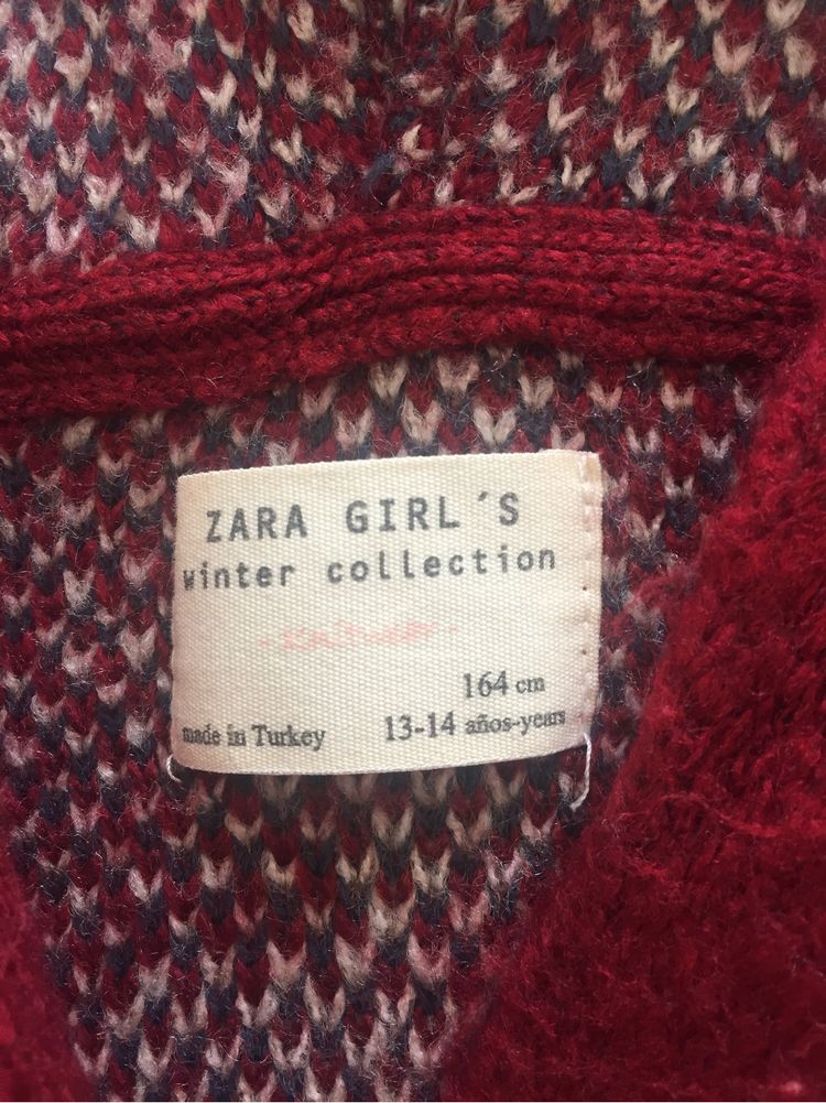 Casaco malha Zara girls 13/14 164 cms