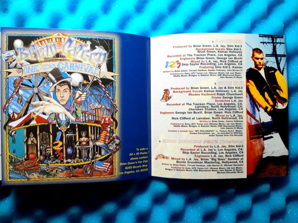 Brian Green ‎– One Stop Carnival (CD, 1996)