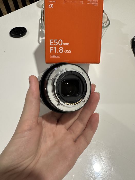 Обʼєктив Sony 50 мм 1.8