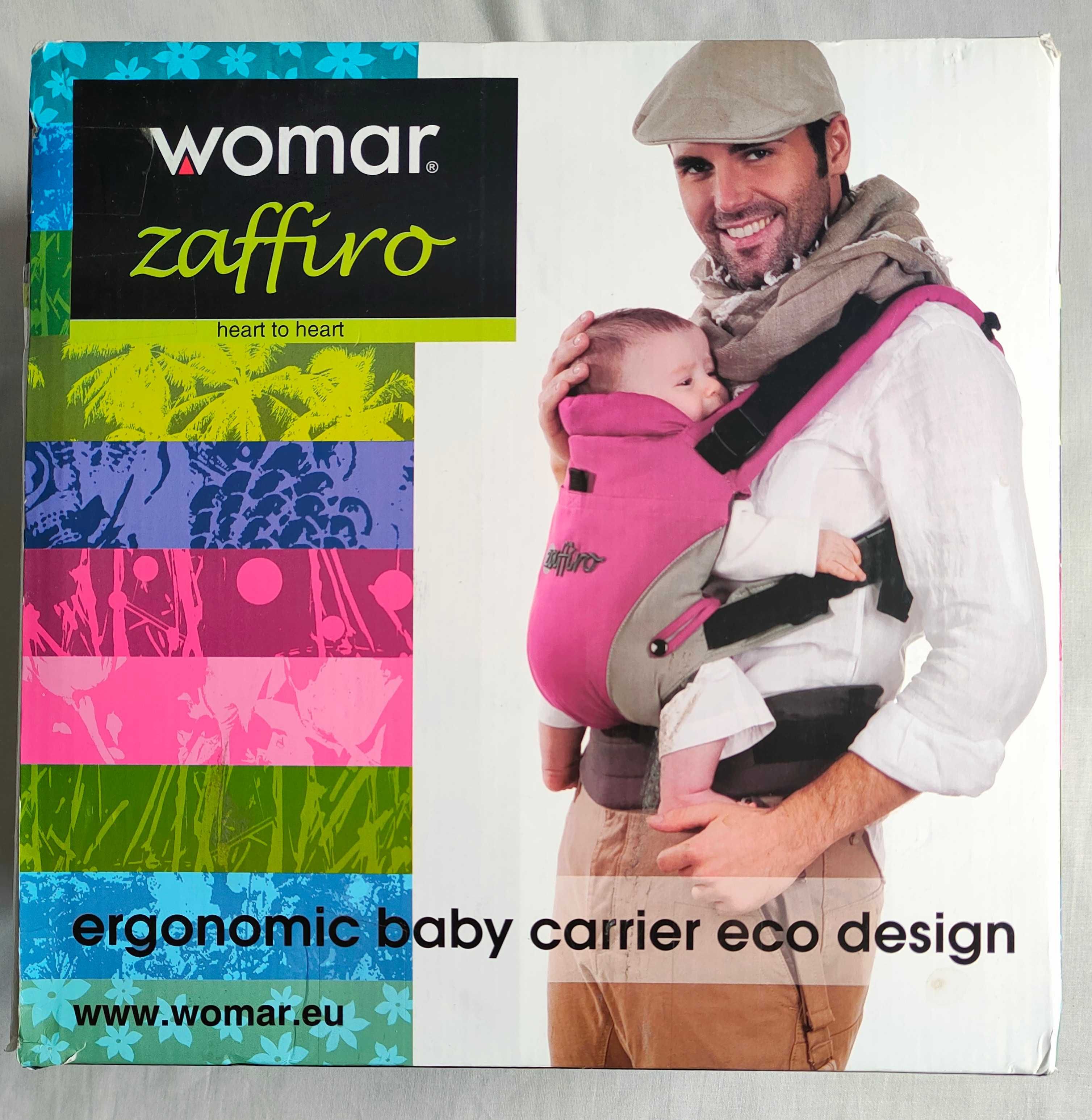 Nosidełko Womar Zaffiro eco, ergonomiczne nosidło