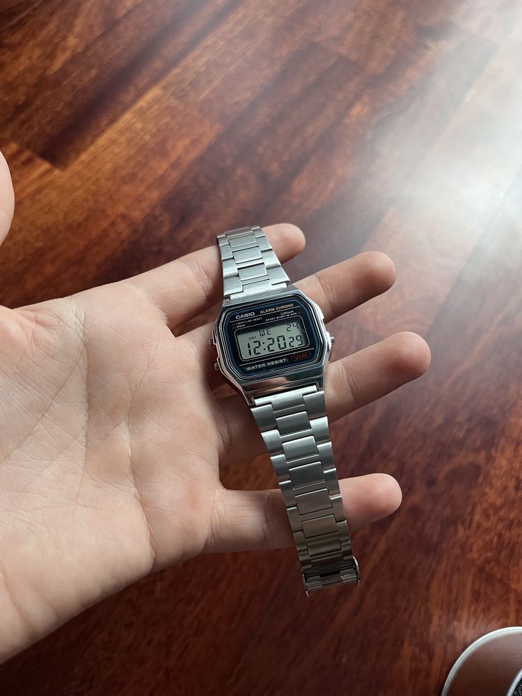 Годинник CASIO Vintage A158WA-1DF Оригінал!