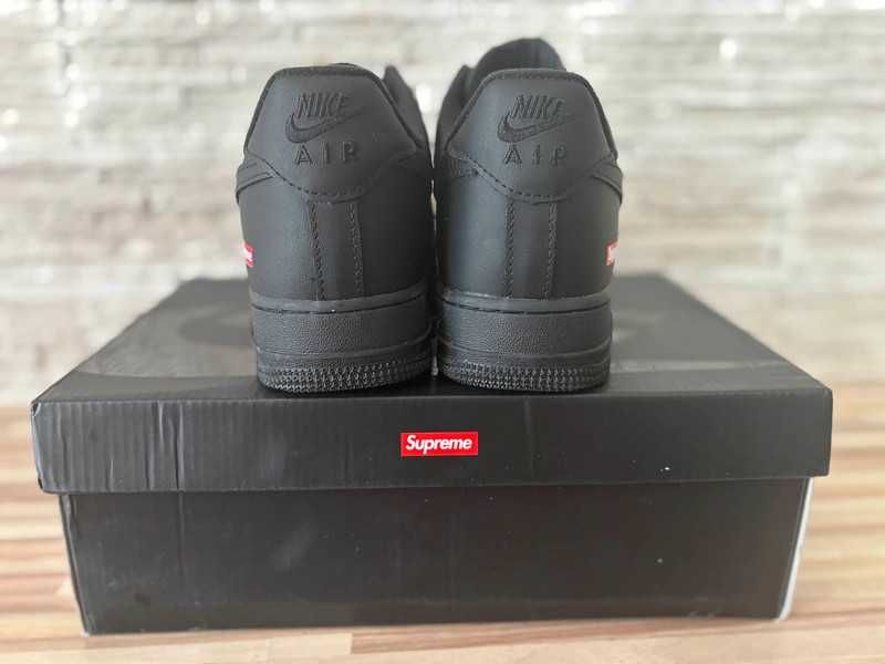 Buty/meskie_Supreme_ Air _Force 1 Low_'07_Nike_Black EU.37.5