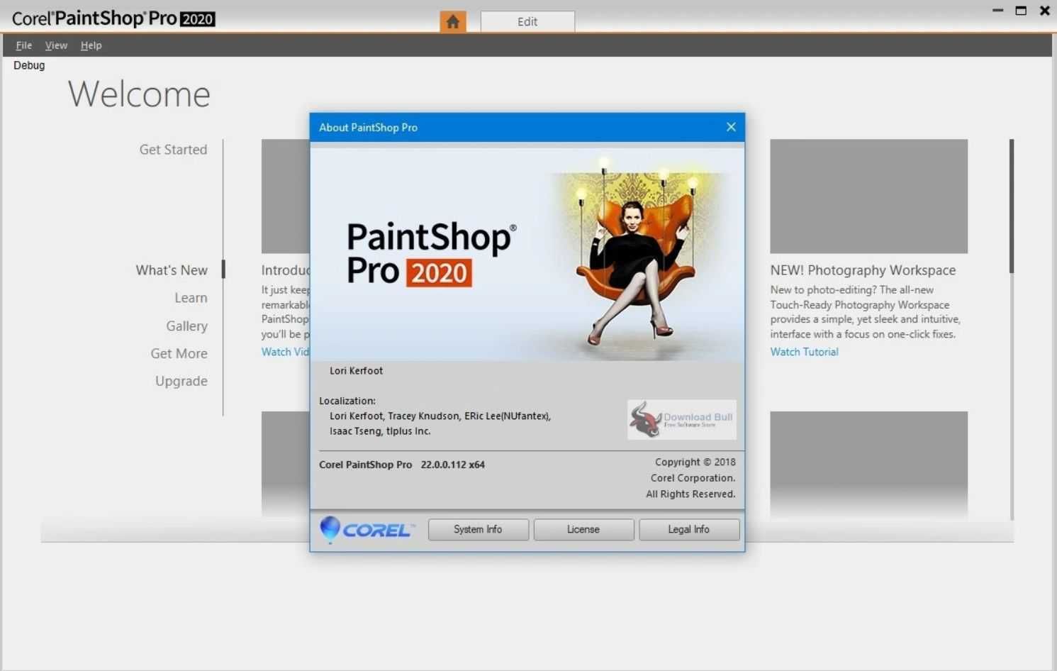 Corel PaintShop Pro 2020 PL - oprogramowanie graficzne