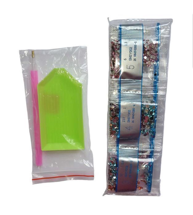 Nowa mozaika diamentowa Haft Zestaw Naklejki na telefon #442