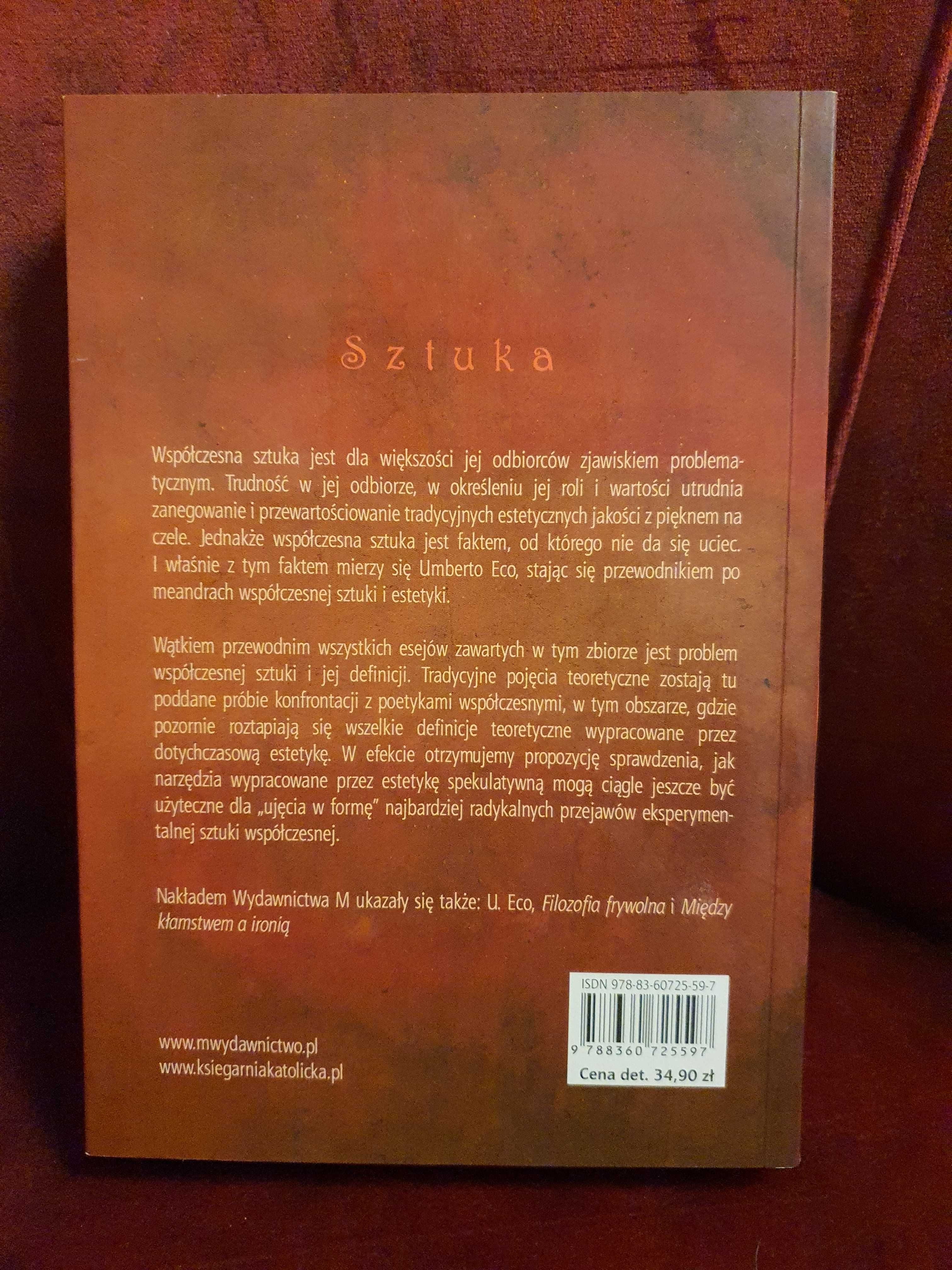 Książka Sztuka Umberto Eco
