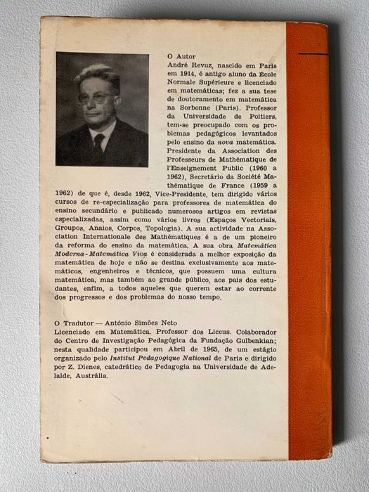 Matemática Moderna Matemática Viva, de André Revuz