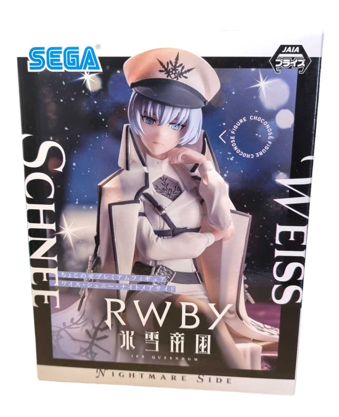 Oryginalna figurka anime –SEGA– BOX – RWBY Ice Queendom – Weiss Schnee
