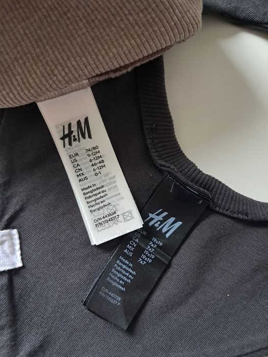 Czapeczka + Śliniak H&M r 74/ 80