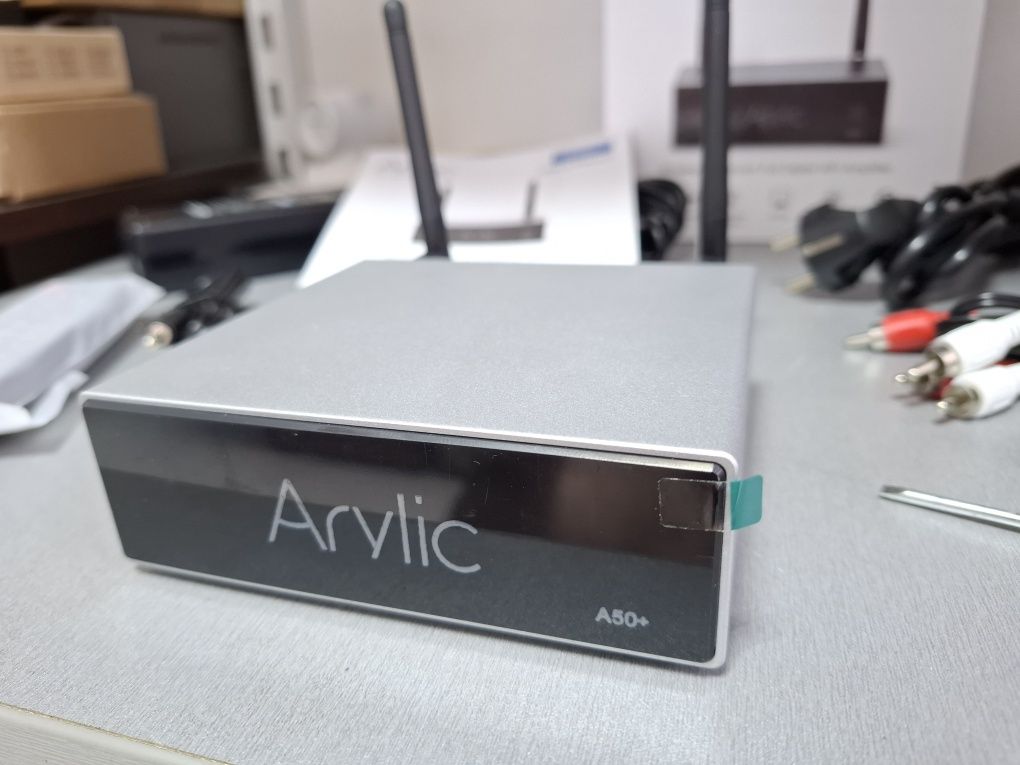 НОВЫЙ! Hi-Fi Стерео усилитель Arylic A50+. Wi-Fi, BT, FLAC, AirPlay
