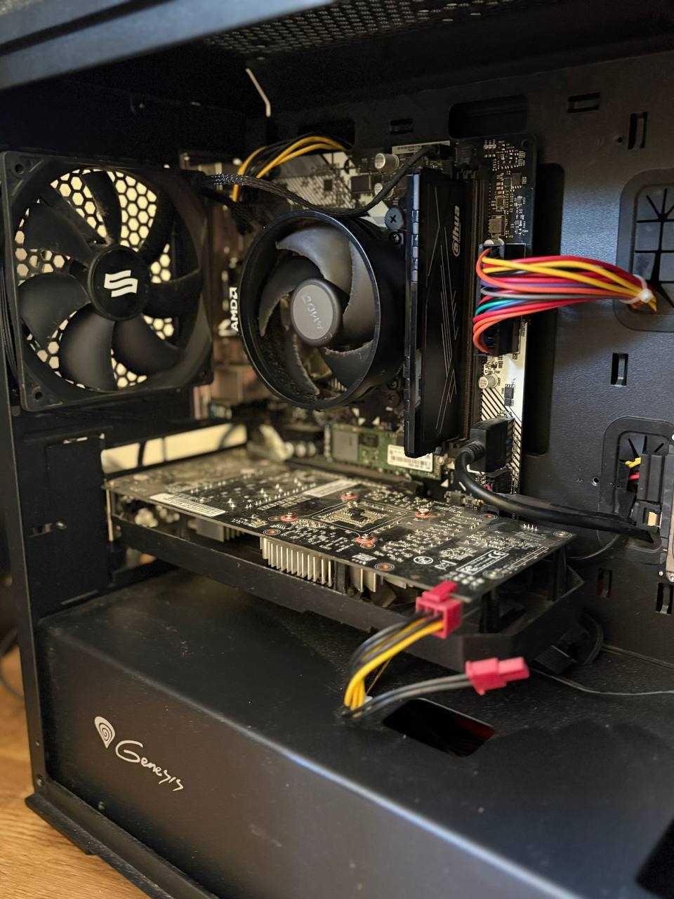 Komputer Pc do gier ryzen 5600 gtx 1060 6 gb 16 gb ram