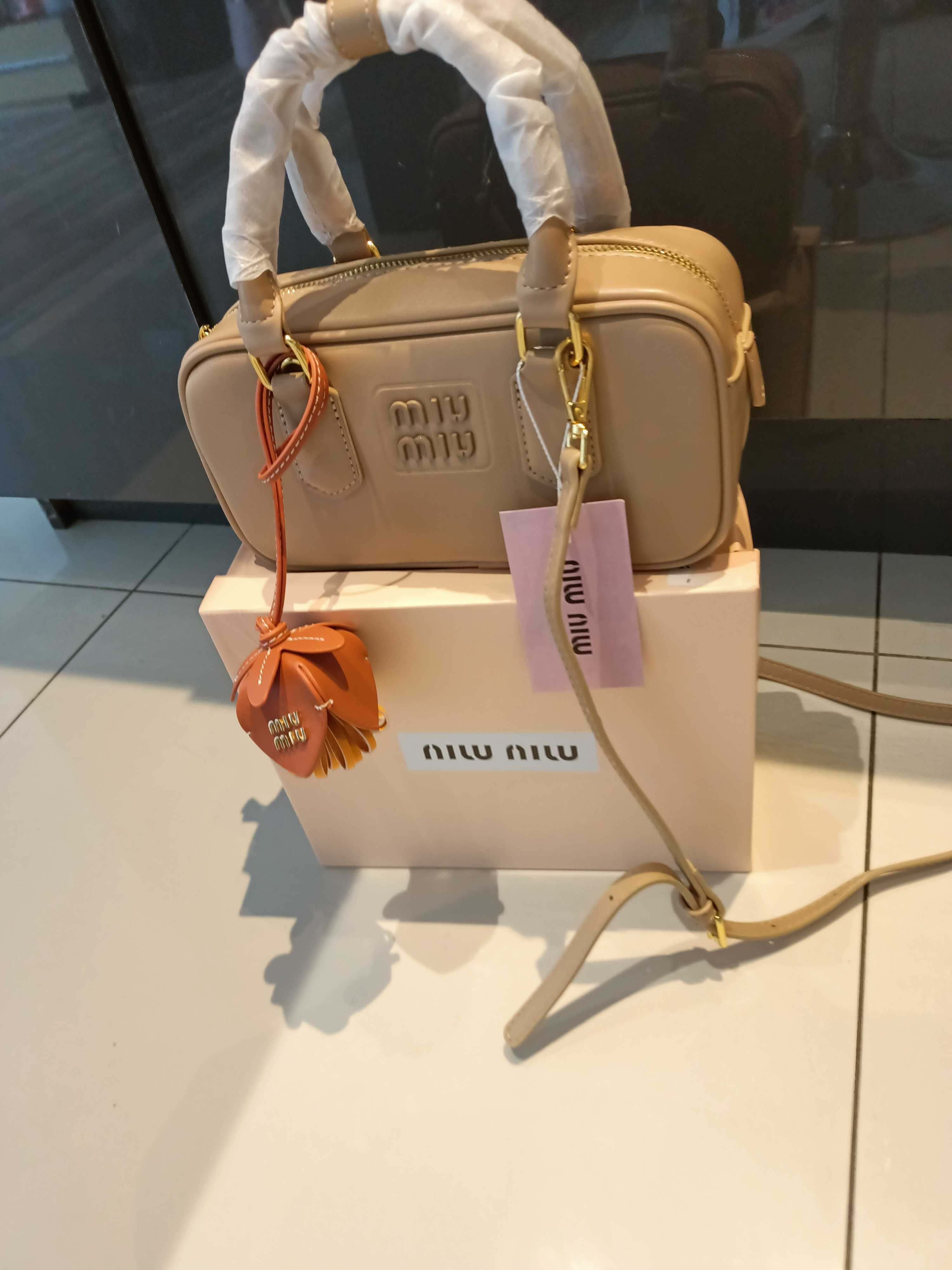 Miu miu nude bag