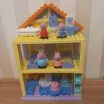 Klocki Domek Świnka Peppa Pig Happy Hous jak Lego Duplo 107 elementów