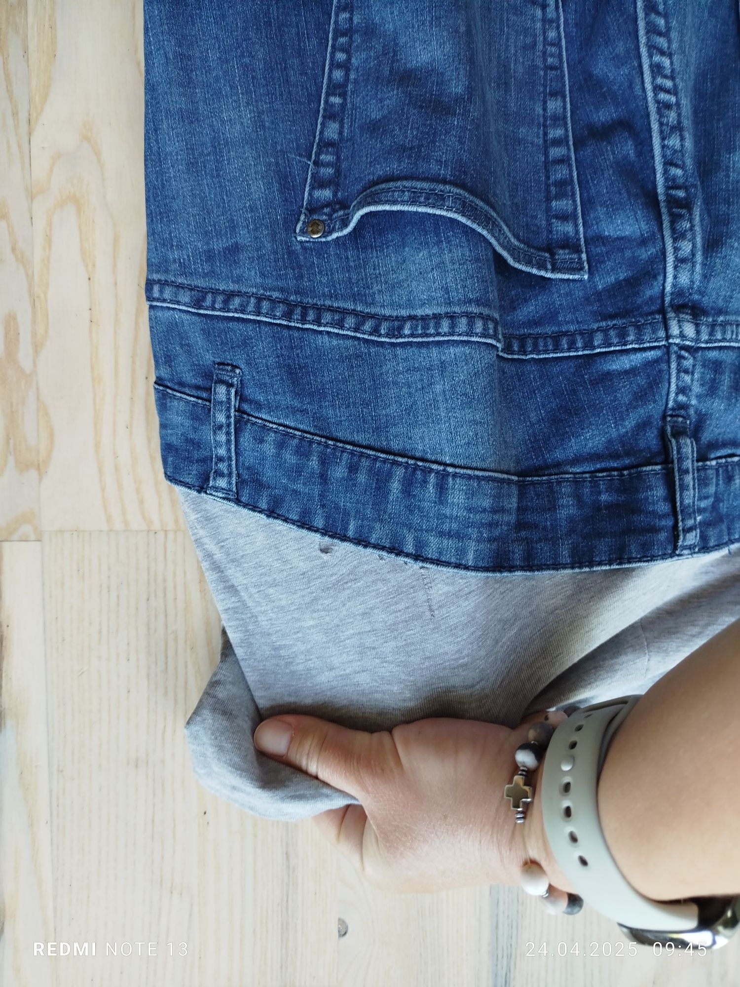 Jeansy ciążowe dżinsy wygodne mama esmara 40 L