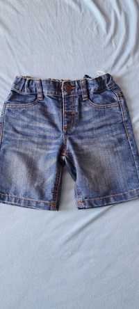 Spodenki jeans C&A dla chłopca rozmiar 110-116
