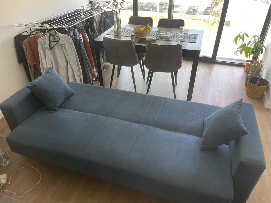 Sofá cama com Baú