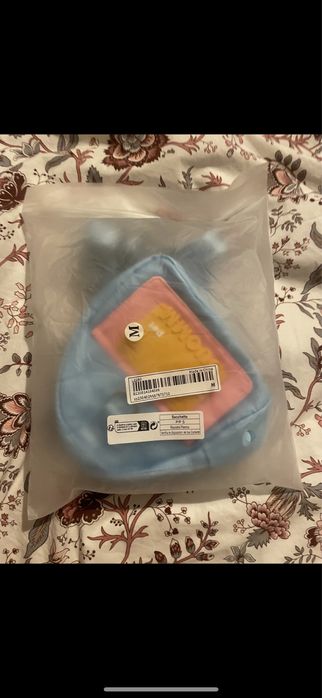 Szelki dla psa z plecakiem nowe niebieskie