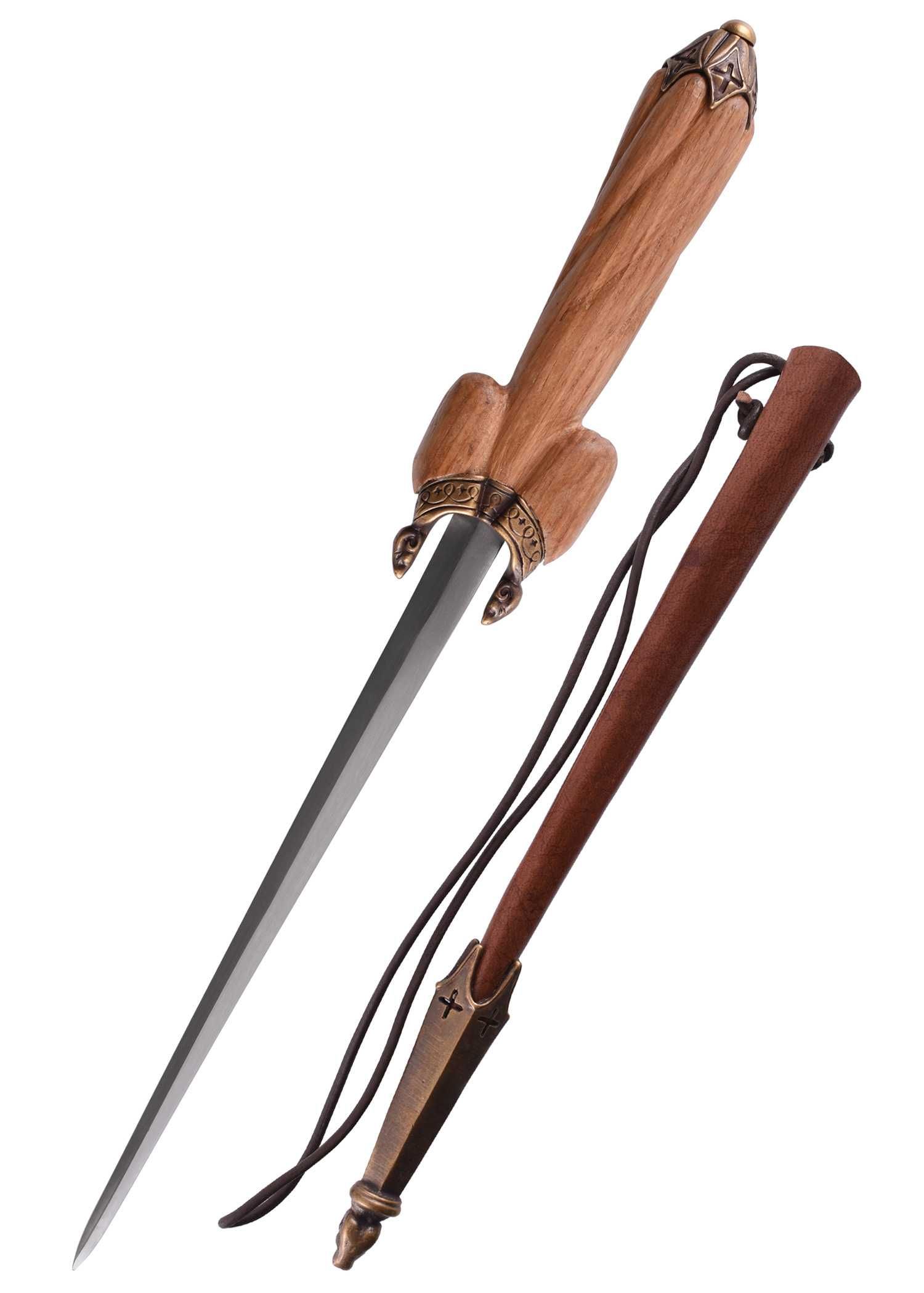 Sztylet Bollock Dagger z pochwą, XVIw. (replika)