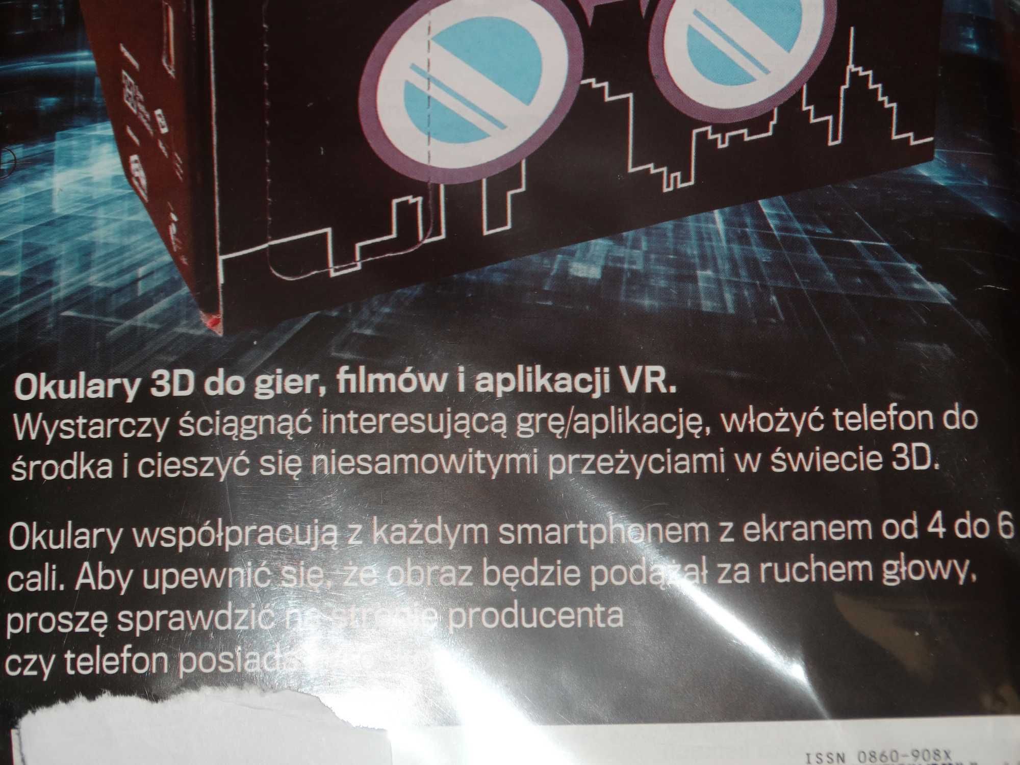 Google wirtualnej rzeczywistości na smartfon VR 4" do 6" Super! NOWE