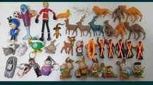 Lanterna vintage retro em chapa, figuras PVC anos 80