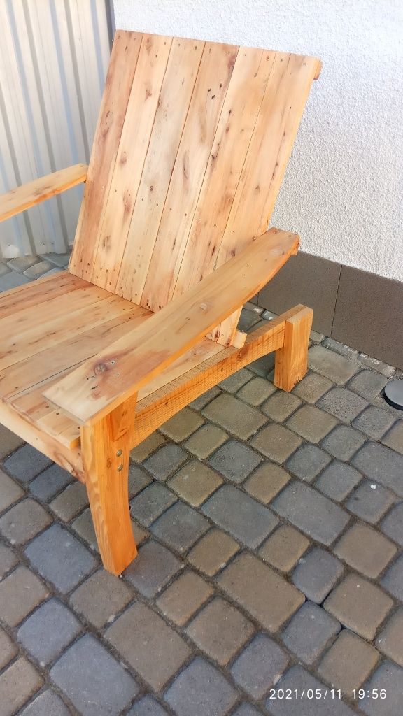 Крісло садове дерев'янне