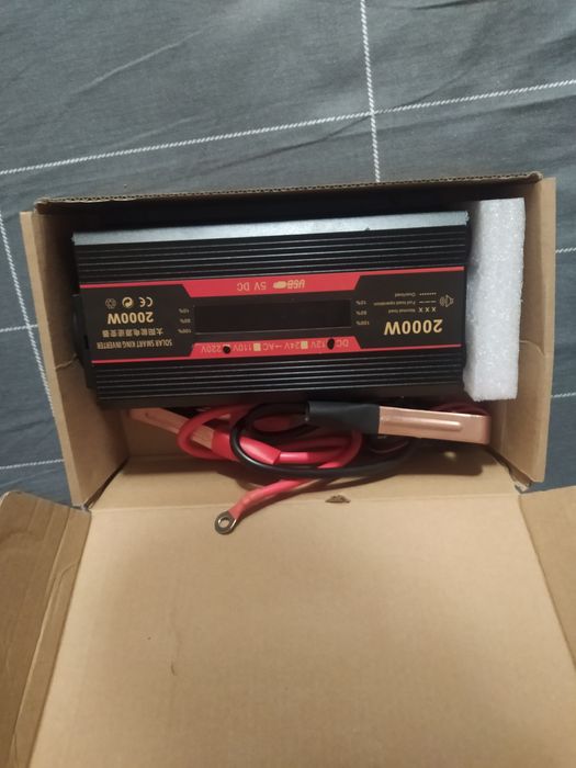 Перетворювач напруги інвертор 2000в SOLAR SMART KING