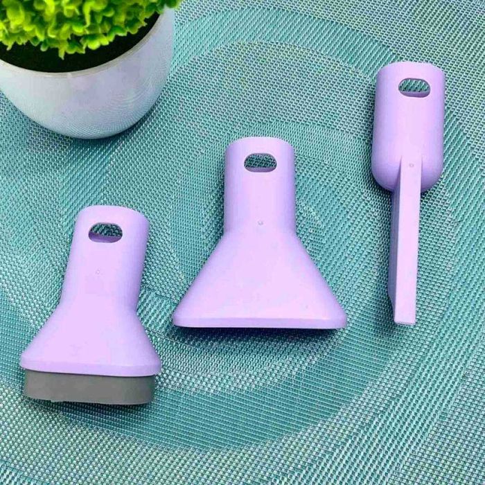 Дитячий пилосос пінопластові кульки насадки звук  Фіолетовий (HJ619D)