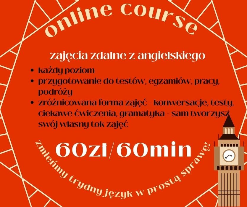 Korepetycje z angielskiego