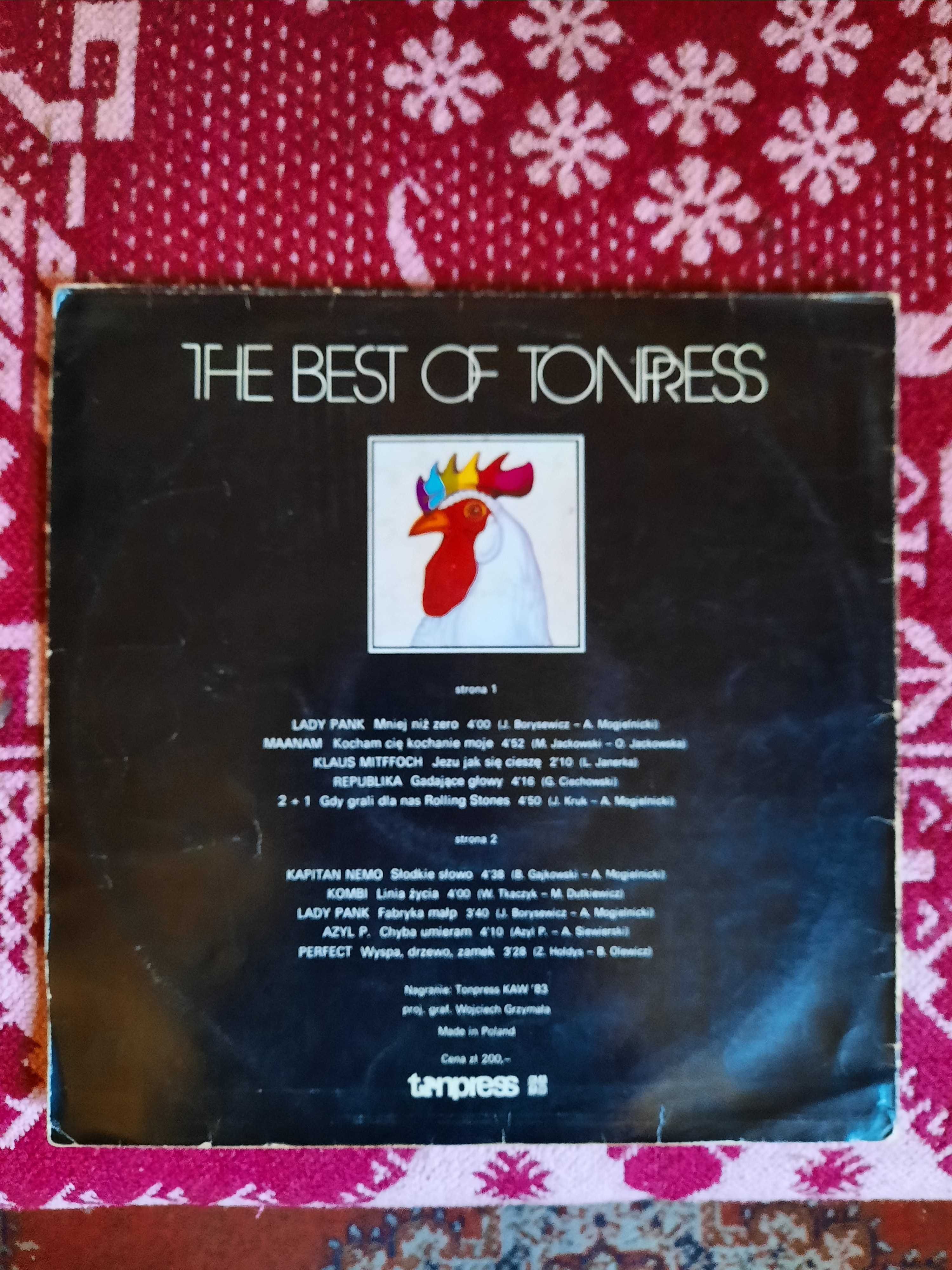 Płyta winylowa "The best of Tonpres"