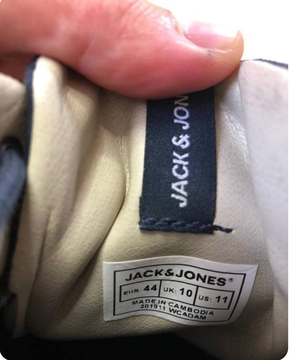 Нові макасини Jack & Jones р.44