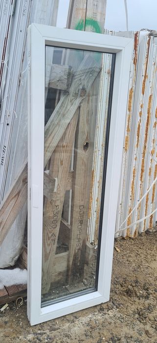 OKNA KacprzaK Witryna 44x131 FIX Używany PCV  Lider Okna OLX