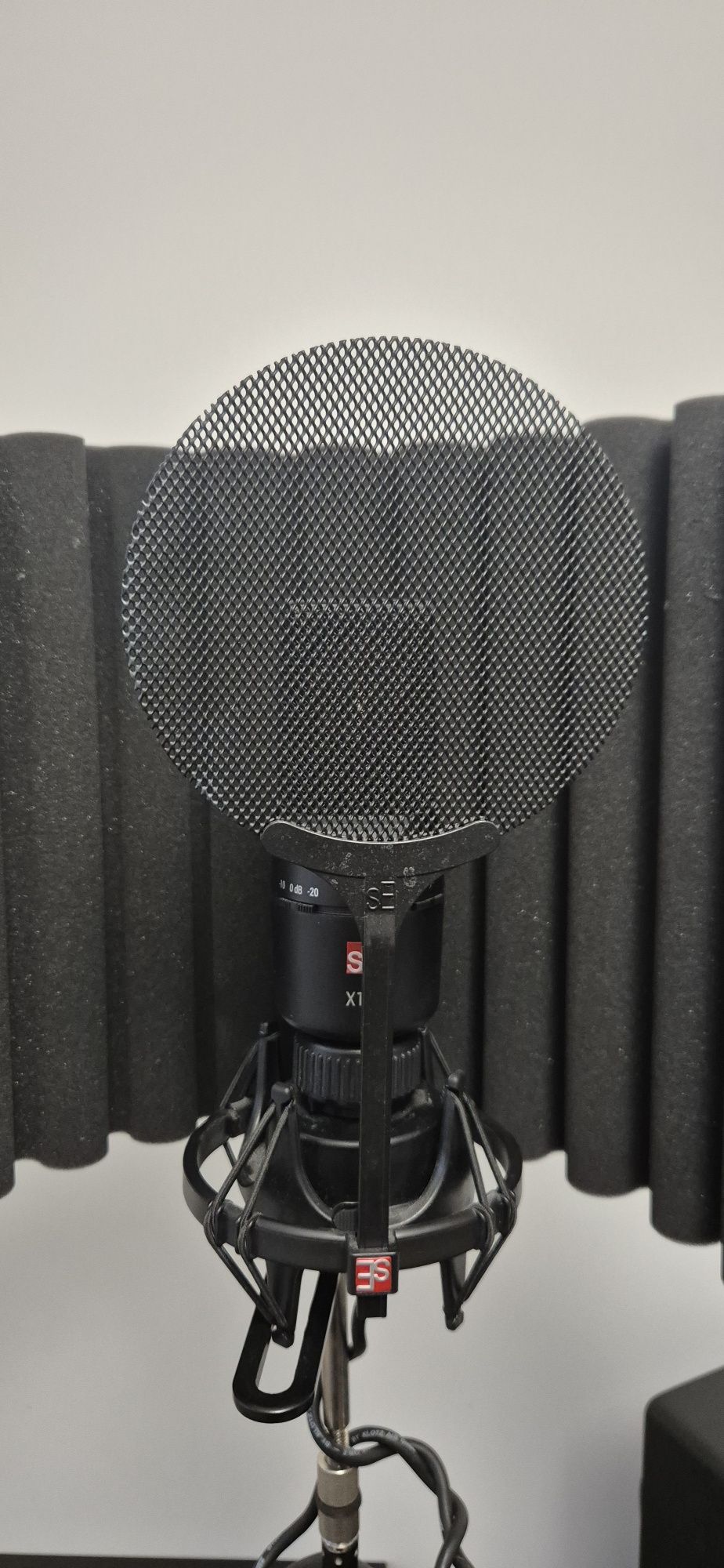 Zestaw mikrofon sE electronics X1S statyw, pop filtr, ekran, interfejs
