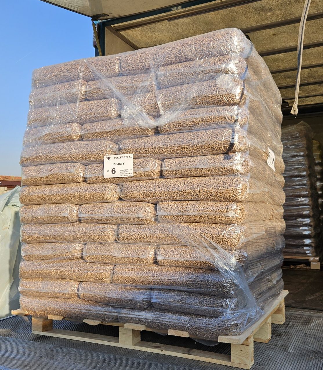 Pellet Sosnowy 6mm iglasty pelet drzewny kl. A1