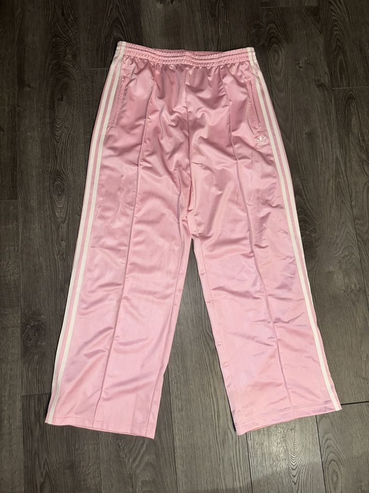 Штаны adidas розовые