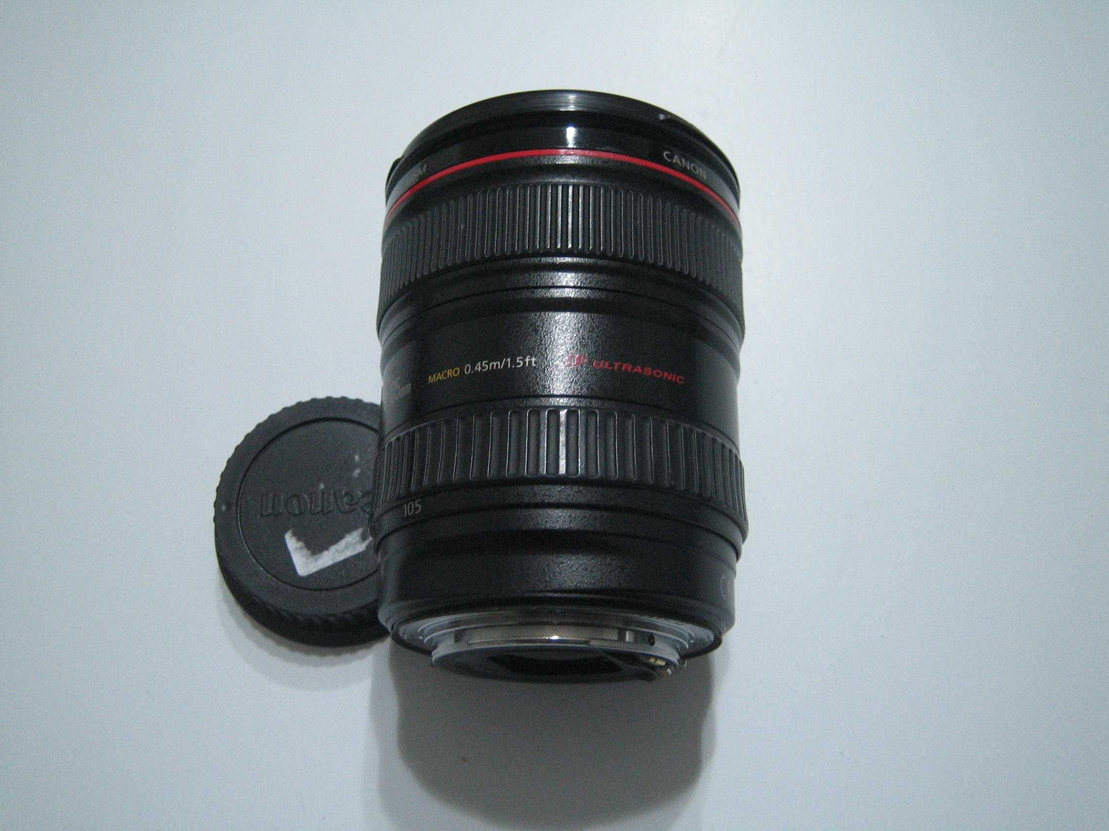 Lentes  canon 24-105,f.4,IS L,serie 1 e Serie 2 Estimadas,Limpas