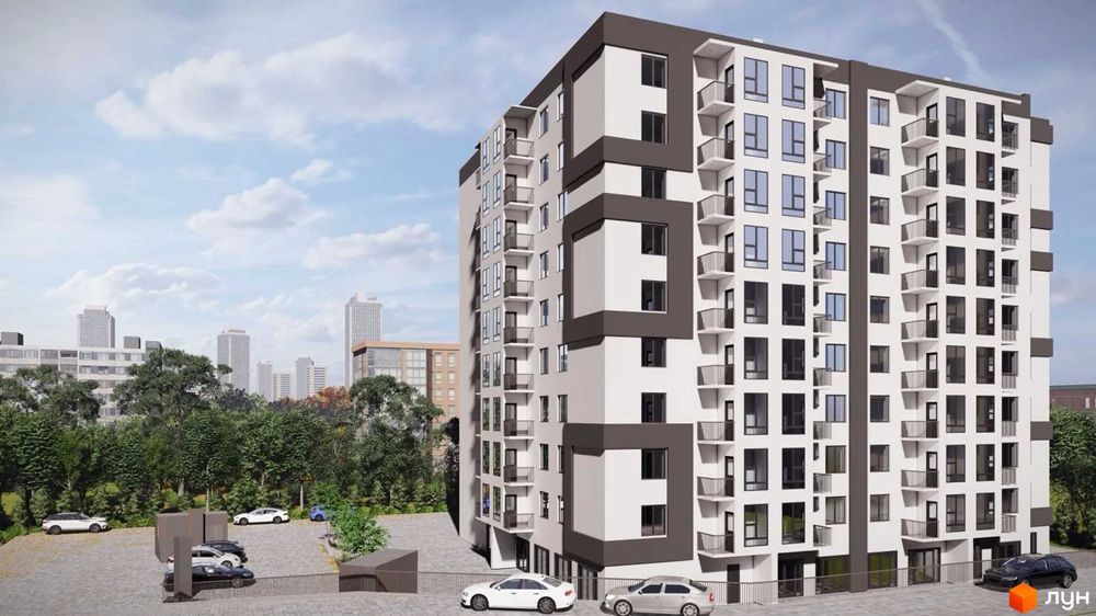 2к, Дубово, ЖК Анта, будується здача 2026р