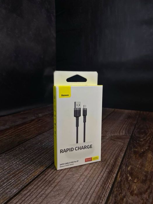 Кабель Baseus Cafule Series – Rapid Charge (USB – Lightning)