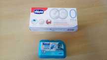 Aspirador Nasal "Nasalmer" + Conchas Coletoras de Leite "Chicco"