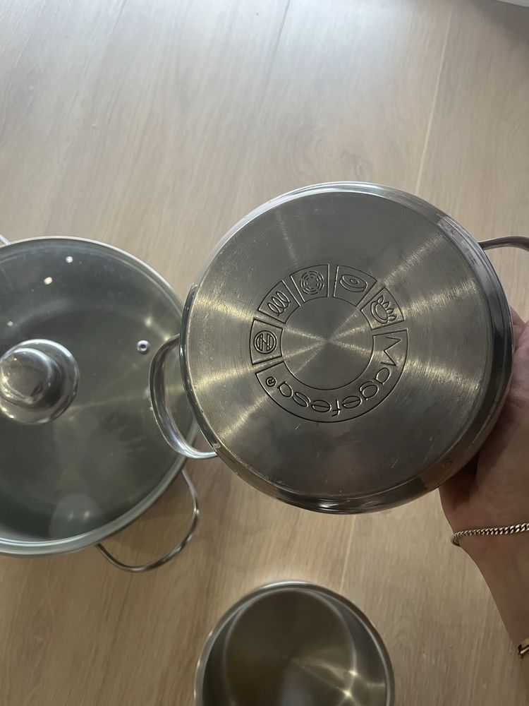 Conjunto tachos Megafesa em otimo estado
